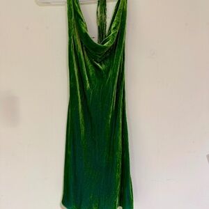 Rat & Boa Green Mini Dress